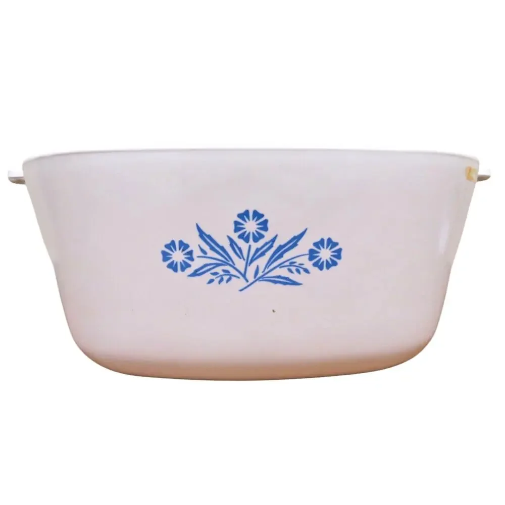 Vintage Corning Ware Blue Cornflower 2-1/2 Qt Casserole Baking Dish P-2 1/2-B